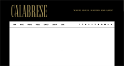 Desktop Screenshot of calabreserock.com